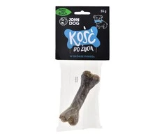 Gyvūnų skanėstas - JOHN DOG Kramtoma kaulą su menkė 12 cm