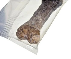Gyvūnų skanėstas - JOHN DOG Kramtoma kaulą su menkė 12 cm