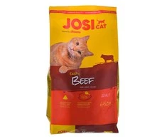 JosiCat Tasty jautiena sausas pašaras katėms su jautiena, 650 g