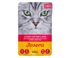 Šlapias kačių maistas Josera jautiena&amp;vištiena Goulash, 0.085 kg