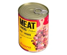Josera Meat Lovers Menu jautiena with bulvės konservuotas pašaras šunims su jautiena ir bulvėmis, 400g