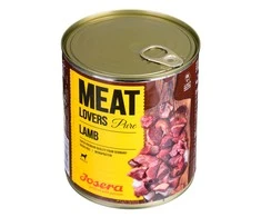 Josera Meat Lovers Pure ėriena konservuotas pašaras šunims su ėriena, 800g