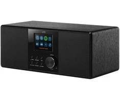 Muzikinis centras JVC RA-E981B belaidžio ryšio „Bluetooth“ interneto radijas, juodas