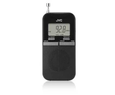 Nešiojamas Radijas - JVC RA-E411B AM/FM LCD Juoda