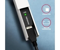 Axagon ADR-215 Aktyvus prailginimas USB 2.0 A-M > A-F laidas, 15 m ilgio. Maitinimo variantas.