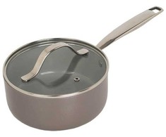 Puodas su dangčiu MAESTRO MR-4009 (MR-4009-18S) 18 cm 1,9 l Pilkas
