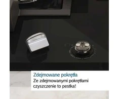 Bosch Serie 6 PCH6A5I90 hob Nerūdijantis plienas Built-in 60 cm Gas 4 zone(s)