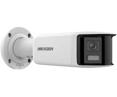 „Hikvision“ vaizdo kamera DS-2CD2T46G2P-ISU/SL(C) (balta, 4 MP, 40 m IR, „AcuSense“, panoraminė 180°)