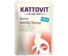 Drėgnas Kačių Maistas - Kattovit Feline Diet Niere/Renal Antis 85g