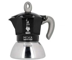 Kavos aparatas Bialetti kawiarka new moka induction 6tz juoda
