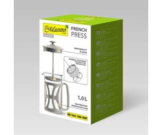 Prancūziškas presas MAESTRO MR-1663 (MR-1663-1000-GRAY) 1000 ml Pilkas