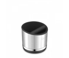 Sage the Knock Box™ 10 kavos skiedinio šalinimo dėžutė – sidabrinė