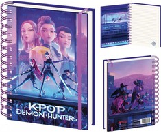 Kids Euroswan Užrašų knygelė spirale A5 k-pop demon hunters