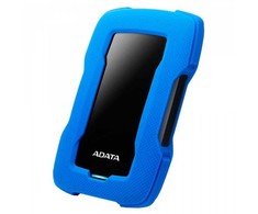 Kietasis diskas Dysk zewnętrzny hdd adata hd330 (1tb; 2.5"; usb 3.2; mėlyna)