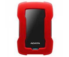 Kietasis diskas Dysk zewnętrzny hdd adata hd330 (2tb; 2.5"; usb 3.2; raudona)