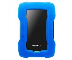 Kietasis diskas Dysk zewnętrzny hdd adata hd330 (1tb; 2.5"; usb 3.2; mėlyna)