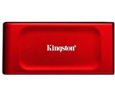 Kietasis diskas Kingston Dysk ssd xs1000r 2tb usb3.2 gen2.2 zewnętrzny red