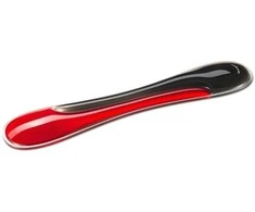 Laikiklis Kensington Slim duo gel klaviatūros riešo atrama raudona
