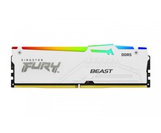 RAM „Kingston Technology FURY Beast“ 32 GB 6000 MT/s DDR5 CL36 DIMM atmintis (2 vnt. rinkinys) Baltas RGB EXPO