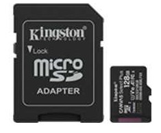 „Kingston“ 128 GB „Micro SDXC Canvas Select Plus 3“ + ADP