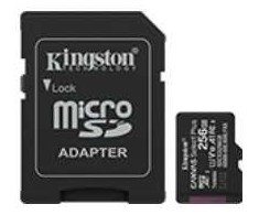 „Kingston“ 256 GB „Micro SDXC Canvas Select Plus 3“ + ADP
