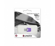 Kingston flash 128gb usb 3.2 datatraveler microduo 3c