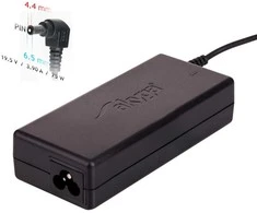 Kintamosios srovės adapteris akyga ak-nd-19, skirtas sony nešiojamam kompiuteriui (19,5 V; 3,9 A; 75 W; 6,5 mm x 4,4 mm)