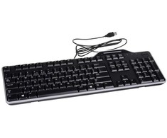 Klaviatūra dell kb-813 smartcard skaitytuvas usb klaviatūra juoda