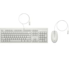 Hewlett Packard (HP) Klaviatūra ir pelė Kit HP 225 su laidu Pelė and KB G2 US English QWERTY