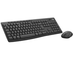 Klaviatūra „Logitech mk370 Combo“, skirtas verslui, grafito mums