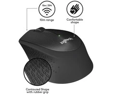 Klaviatūra Pelė logitech m330 910-004909 (usb 2.0; spalva juoda; optinė)