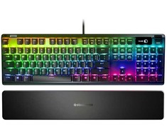 Žaidimų klaviatūra SteelSeries Apex Pro, OmniPoint Switch, US kalba, Juodos spalvos