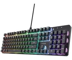 Trust Klaviatūra mechaninė gxt 871 zora us rgb