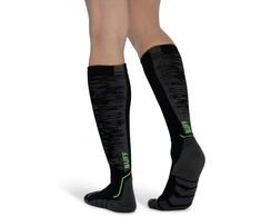 BUFF Merino HW Over The Calf Socks HW02, Juodas, L