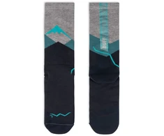 BUFF Merino Lightweight Crew Sock LWC1 Socks, Teal, L