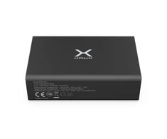 KRUX 4x USB sieninis įkroviklis, 1x USB Type C, QC 3.0 60 W + laido laikiklis
