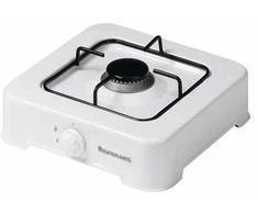 1 degiklio reguliuojama dujinė viryklė Ravanson K-01T (balta)