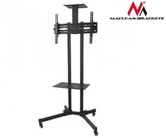 Laikiklis Profesionalus televizoriaus stovas ant ratų maclean mc-661 max 55kg max 600x400