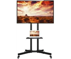 Laikiklis Techly Mobilus stovas televizoriui 37-70 colių, 50 kg, 2 lentynos