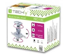 Techly lubų projektoriaus laikiklis 22cm 10kg baltas