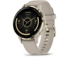 Sportinis laikrodis garmin venu 3s amoled 41mm french pilkas