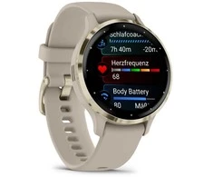 Sportinis laikrodis garmin venu 3s amoled 41mm french pilkas