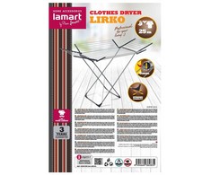 Lamart Džiovintuvas universalus LIRKO LT8101 plotas 25 metrai