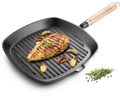Lamart Keptuvė żeliwna grilio lt 1063, 24cm