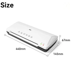 Deli Biuro laminatorius ET105 A3