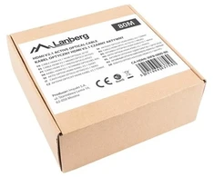 Lanberg HDMI laidas m/m v2.1 80m 8k juodas optinis aoc