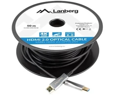 Lanberg Kabelis hdmi m/m v2.0 ca-hdmi-20fb-0500-bk 50m juoda