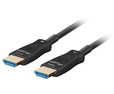 Lanberg Kabelis hdmi m/m v2.1 100m 8k juoda optyczny aoc