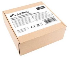 Lanberg kabelis hdmi m/m v2.1 20m 8k optinis aoc ca-hdmi-30fb-0200-bk