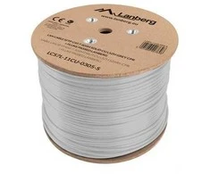Lanberg lcs7l-11cu-0305-s kabelis sieciowy balta 305 m cat7 s/ftp (s-stp)